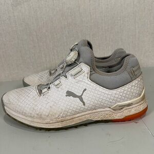 Puma‎ Proadapt Alphacat Disc Golf Shoes Puma White/High Rise Men's Size 8